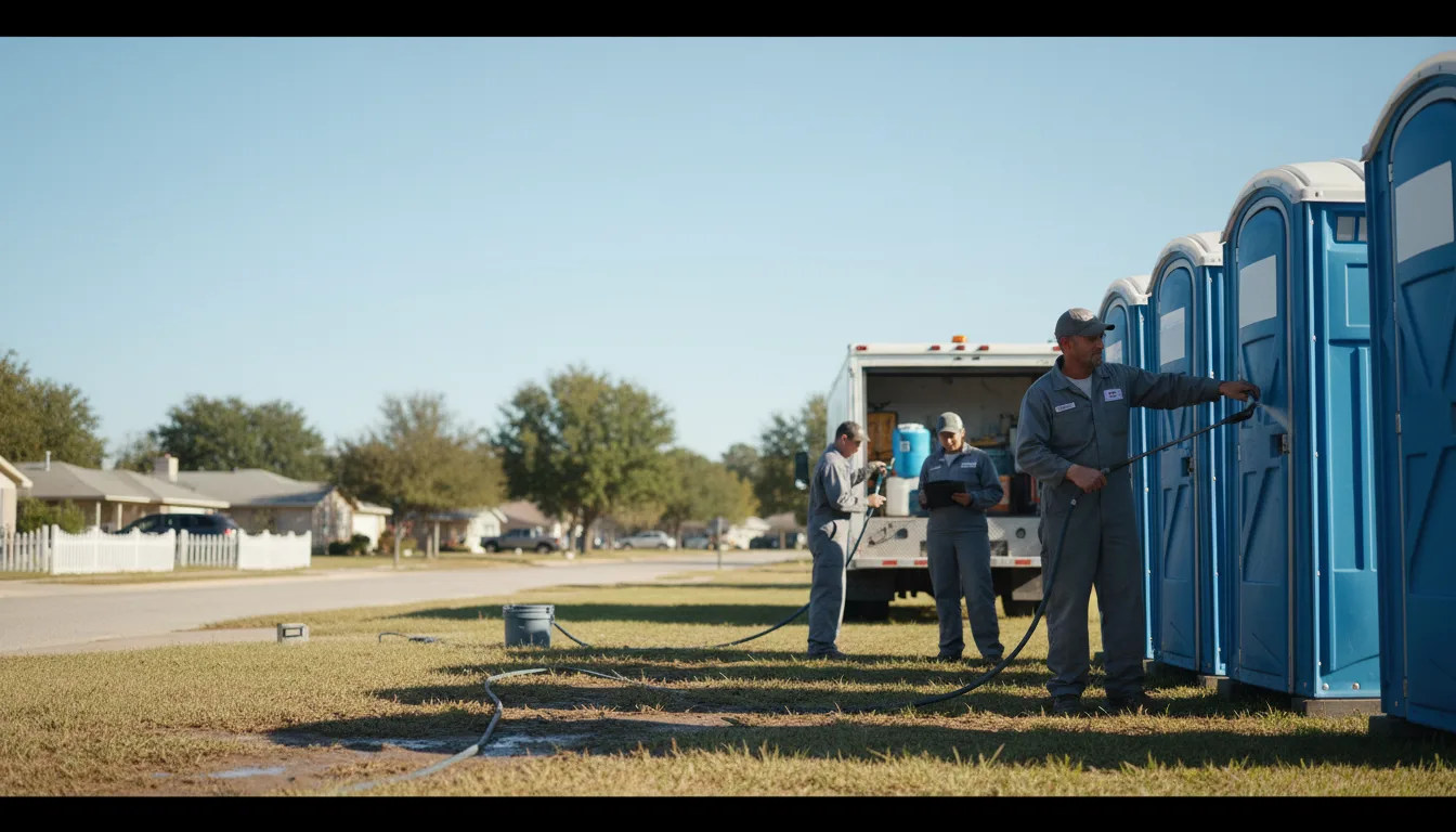 Long-Term Portable Toilet Rental in Harriet, AR near me
